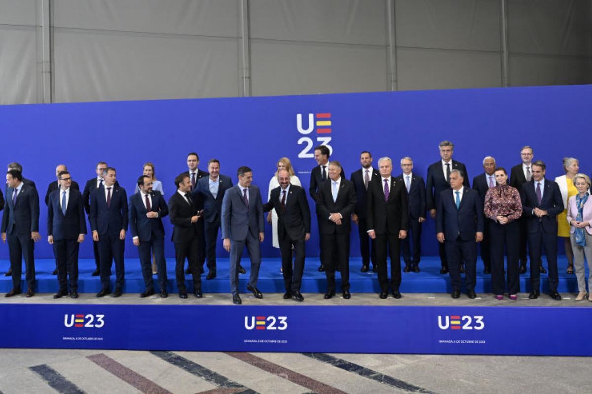 Los líderes de la UE.