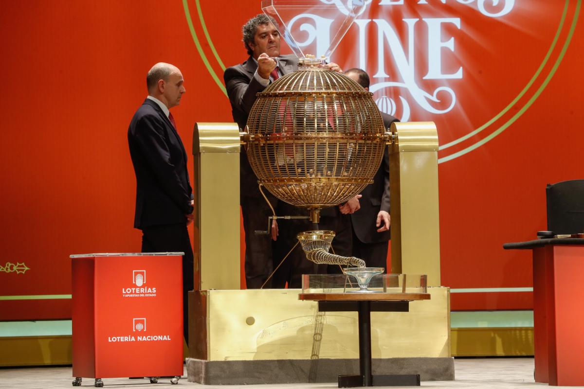 Bombos de la Lotería de Navidad, en una imagen de archivo.