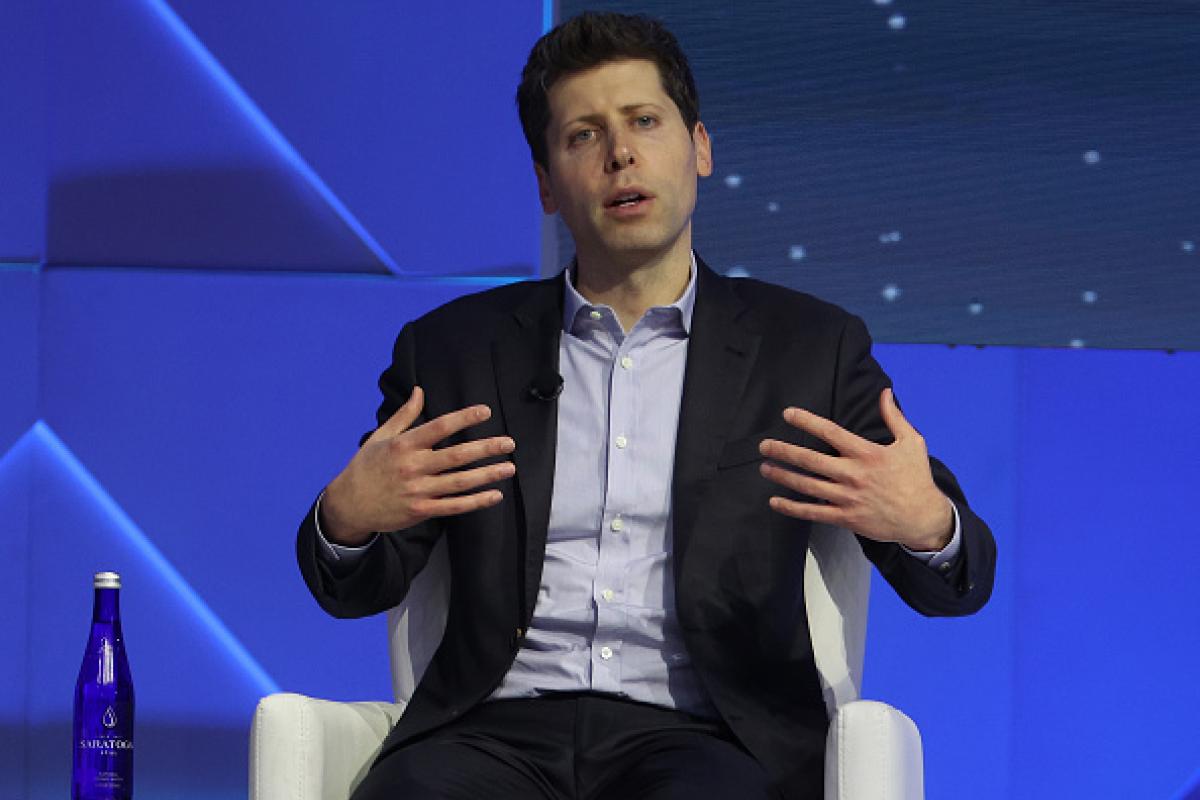 El, de nuevo CEO de OpenIA, Sam Altman, en una imagen de archivo.