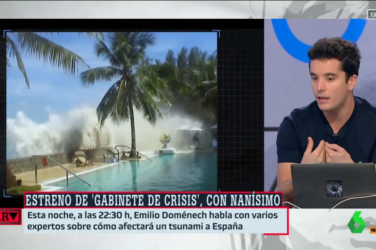 Emilio Doménech presentado el avance de 'Gabinete de Crisis', que se estrena esta noche en La Sexta.