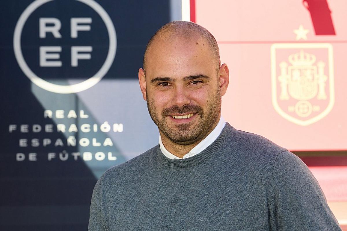 Markel Zubizarreta, en las instalaciones de la RFEF