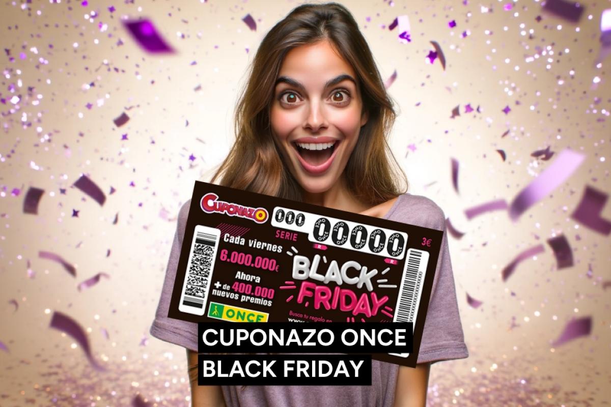 Cuponazo del Black Friday ONCE en directo: comprobar resultado del sorteo hoy viernes 24 de noviembre