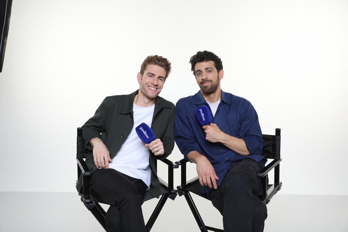 Mario y Dane, los protagonistas del podcast '¿Quieres ser mi amigo?'.