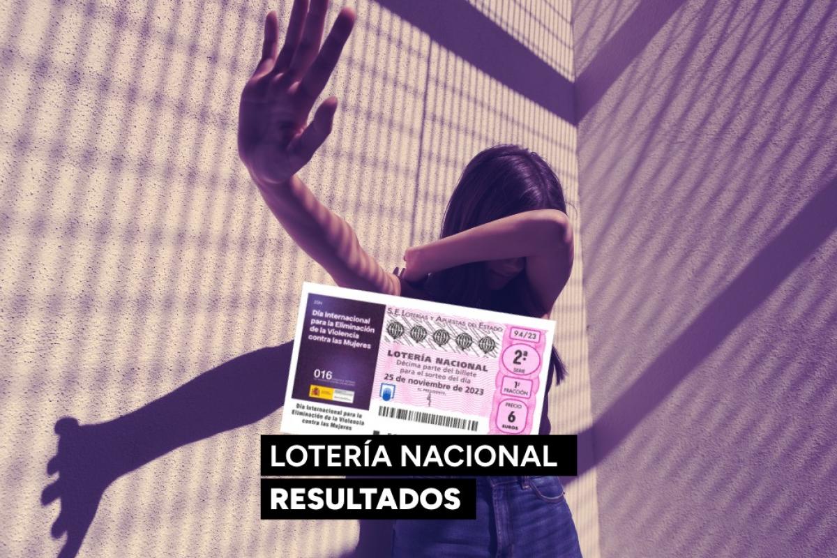 Lotería Nacional en directo: comprobar décimo hoy sábado 25 de noviembre