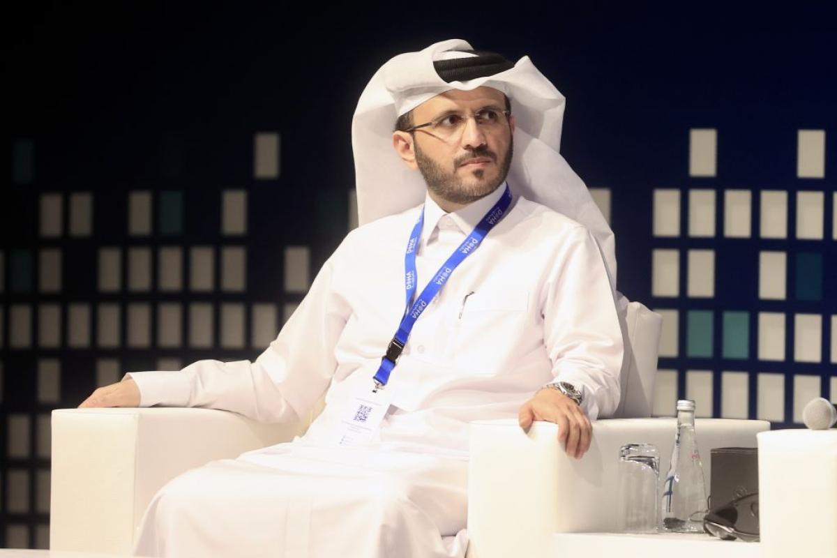 El ministro de exteriores qatarí, Majed Al-Ansari.