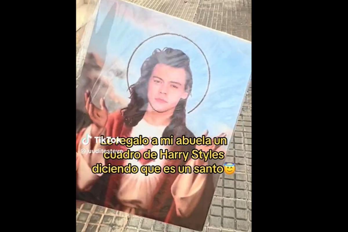 El regalo que la usuaria de TikTok @juuditesteve ha hecho a su abuela.