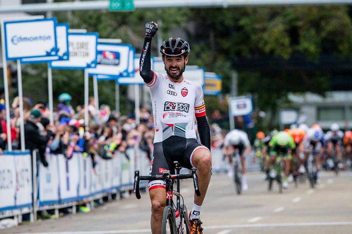 Mancebo, con los colores del Skydive Dubai Pro Cycling Team vence en el Tour de Alberta de 2016