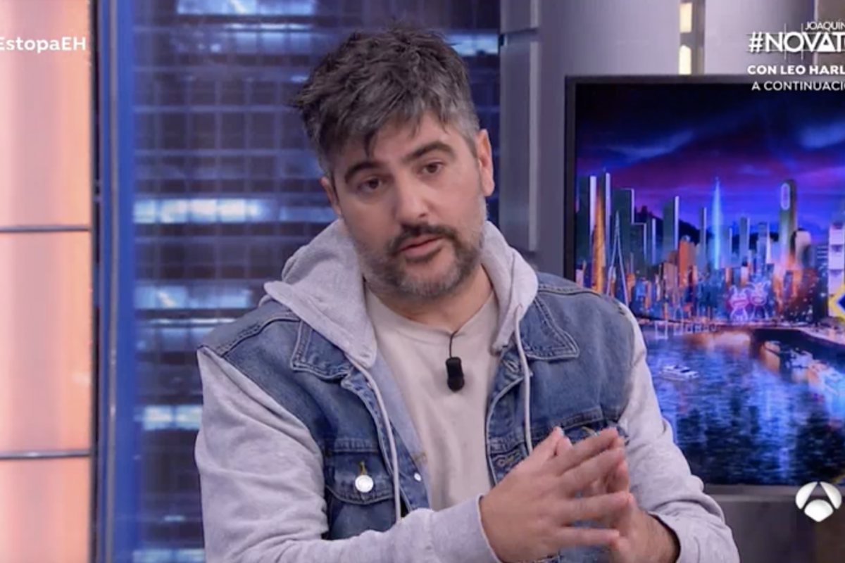 David Muñoz, de Estopa, en 'El Hormiguero'.