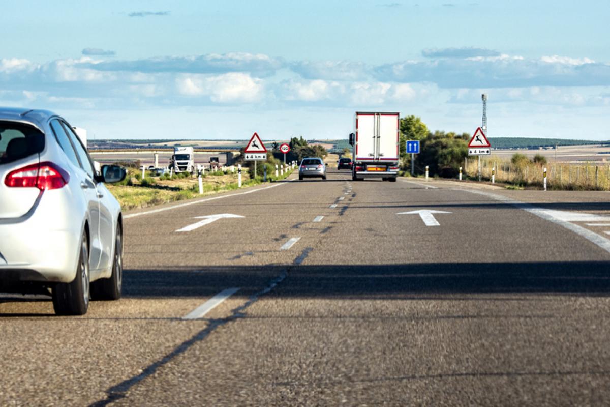 Imagen de archivo de una de las carreteras de salida de Madrid.