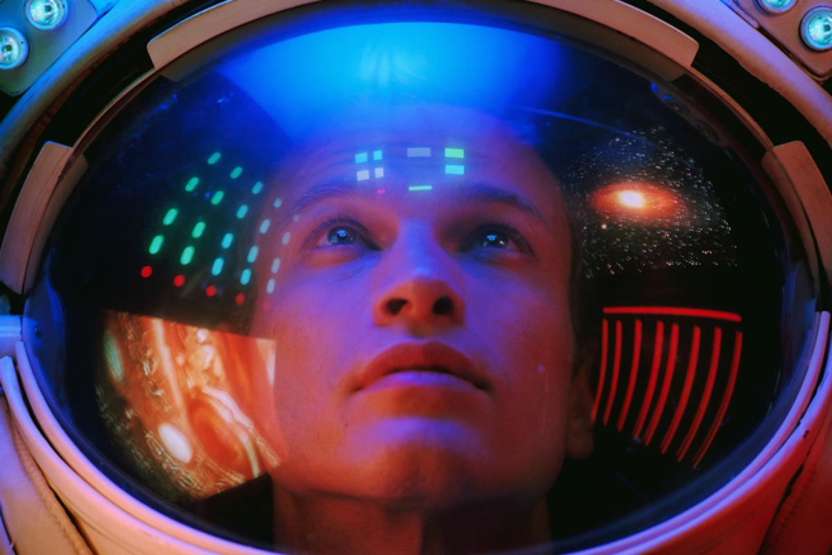 Recreación digital de un astronauta.