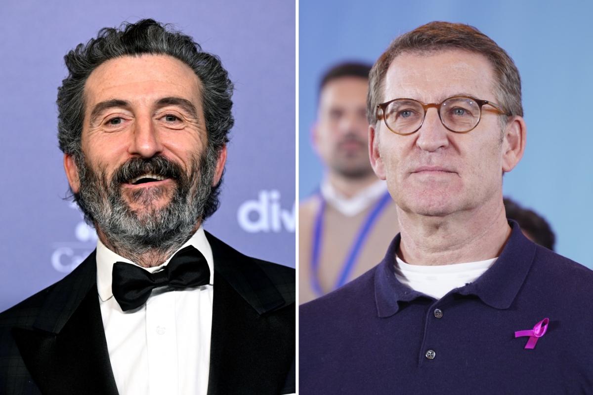 Luis Zahera y Alberto Núñez Feijóo