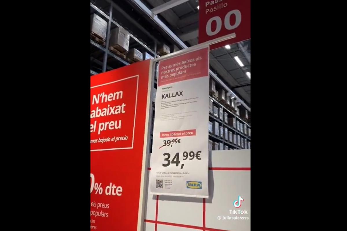 Captura del vídeo publicado por @juliasalassss en Tiktok