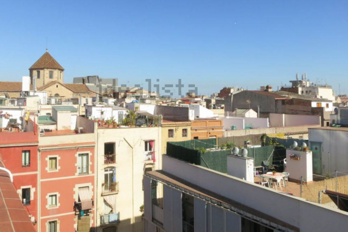 Vistas desde la casa en el Raval.