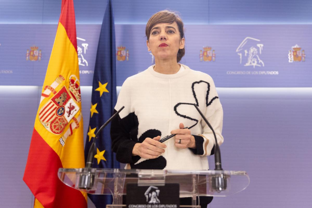 Marta Lois, en una comparecencia desde el Congreso