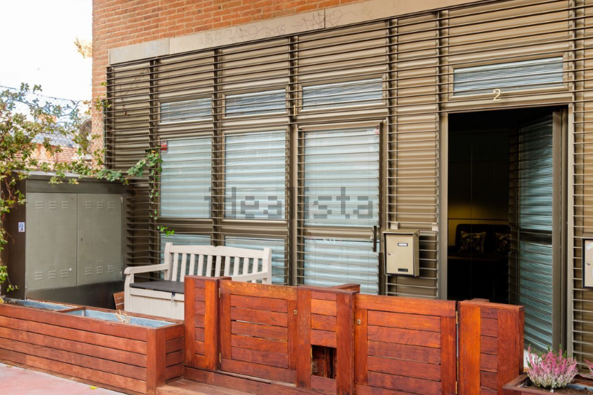 Casa en la calle San Martín de Porres, en Madrid.