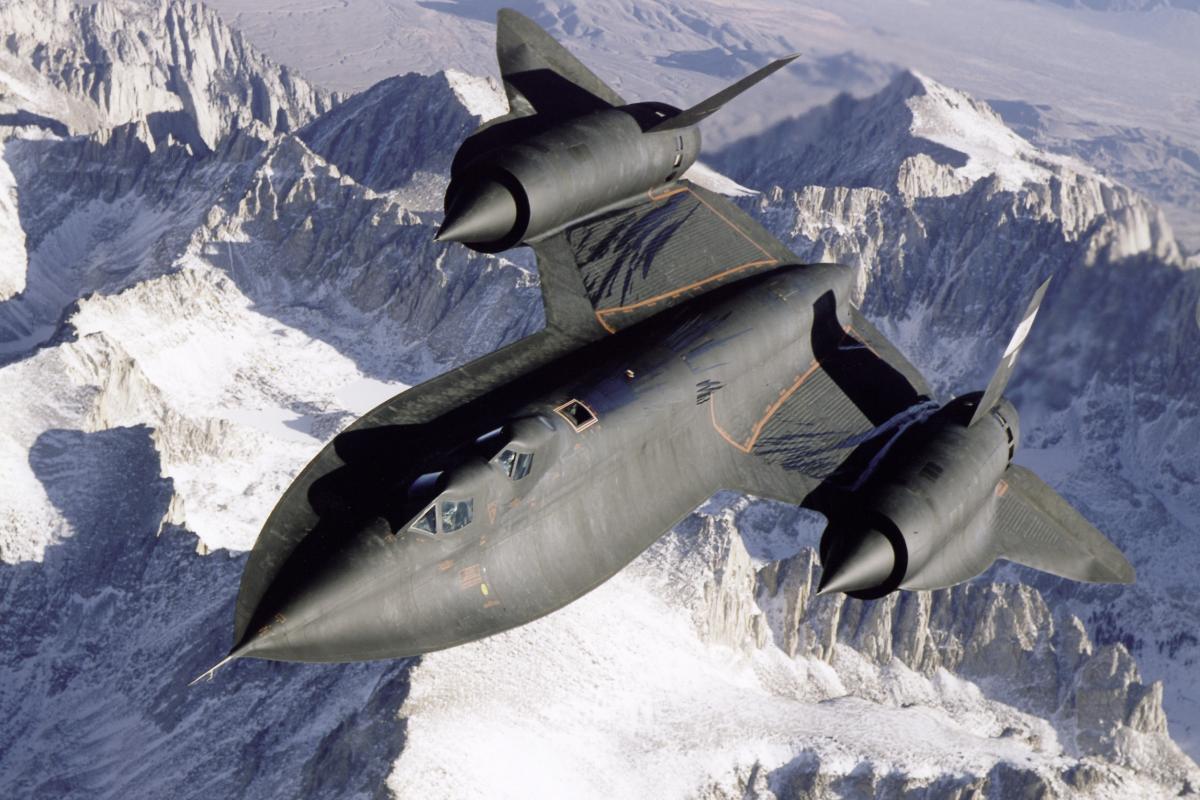 SR-71 Blackbird.