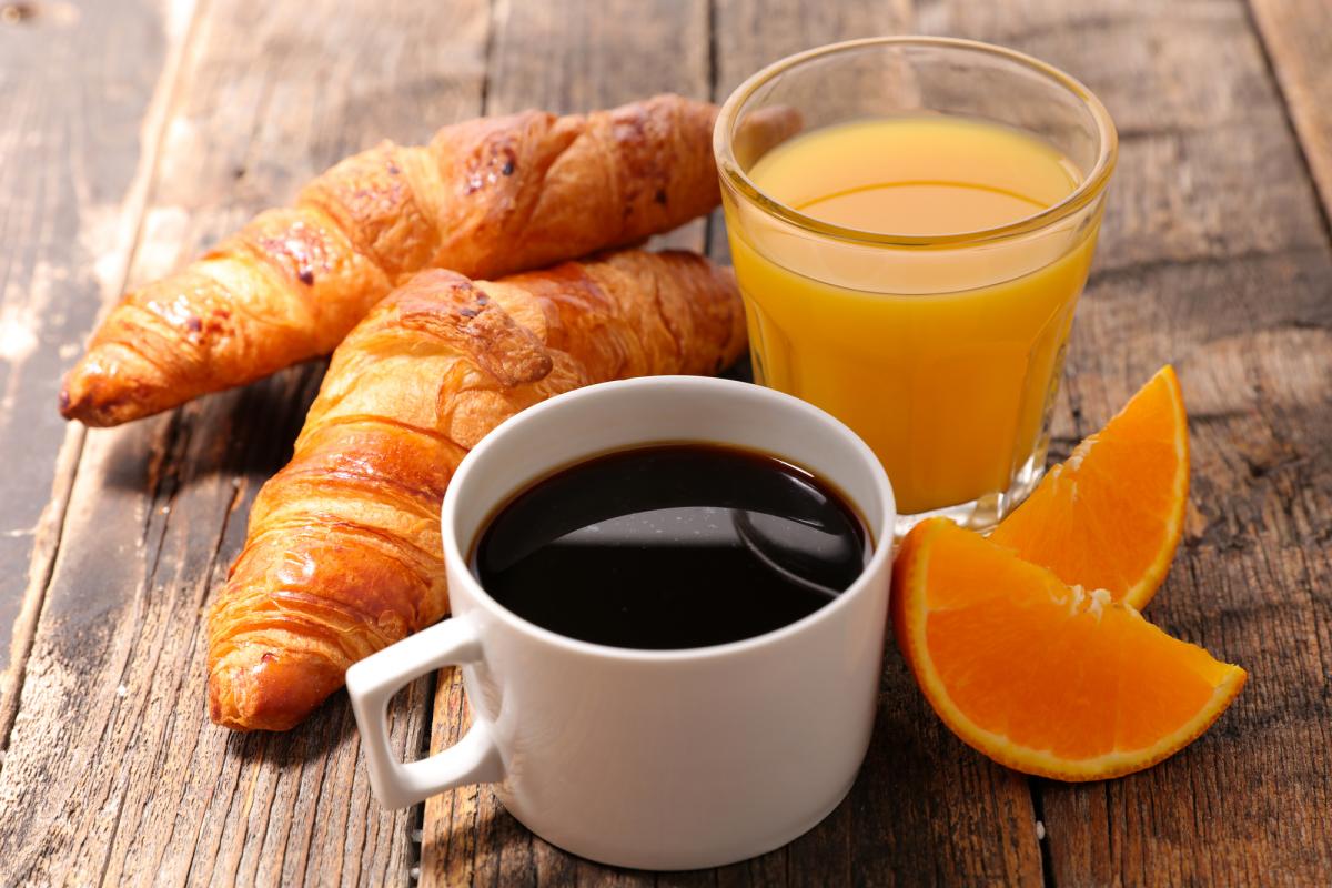 Imagen de archivo de un desayuno.