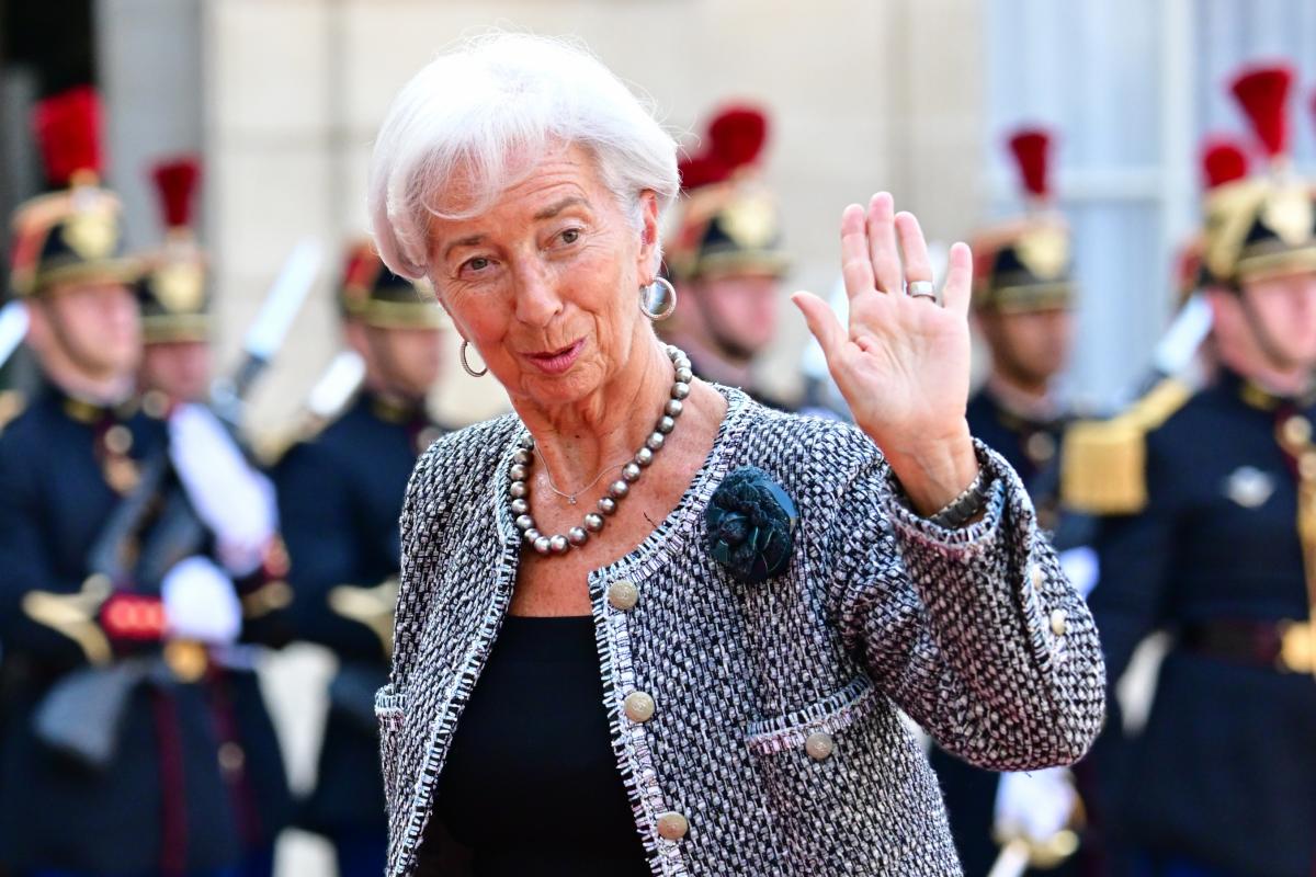 La presidenta del BCE, Christine Lagarde.