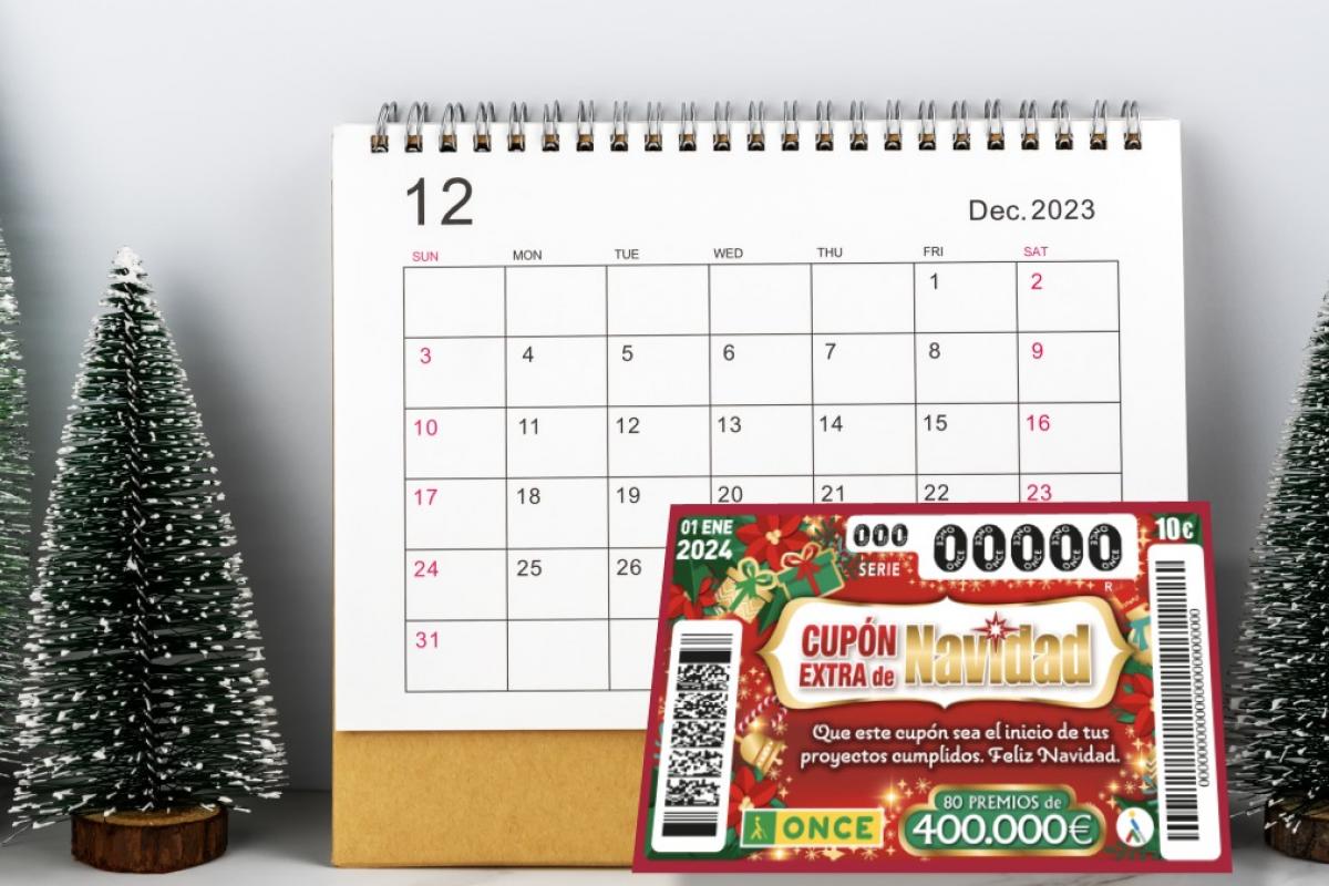 ¿Cuándo es el sorteo del Cupón Extra de Navidad de la ONCE 2024?