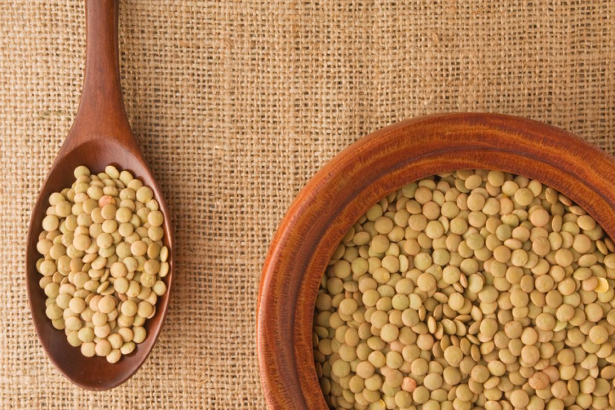 Imagen de archivo de lentejas.