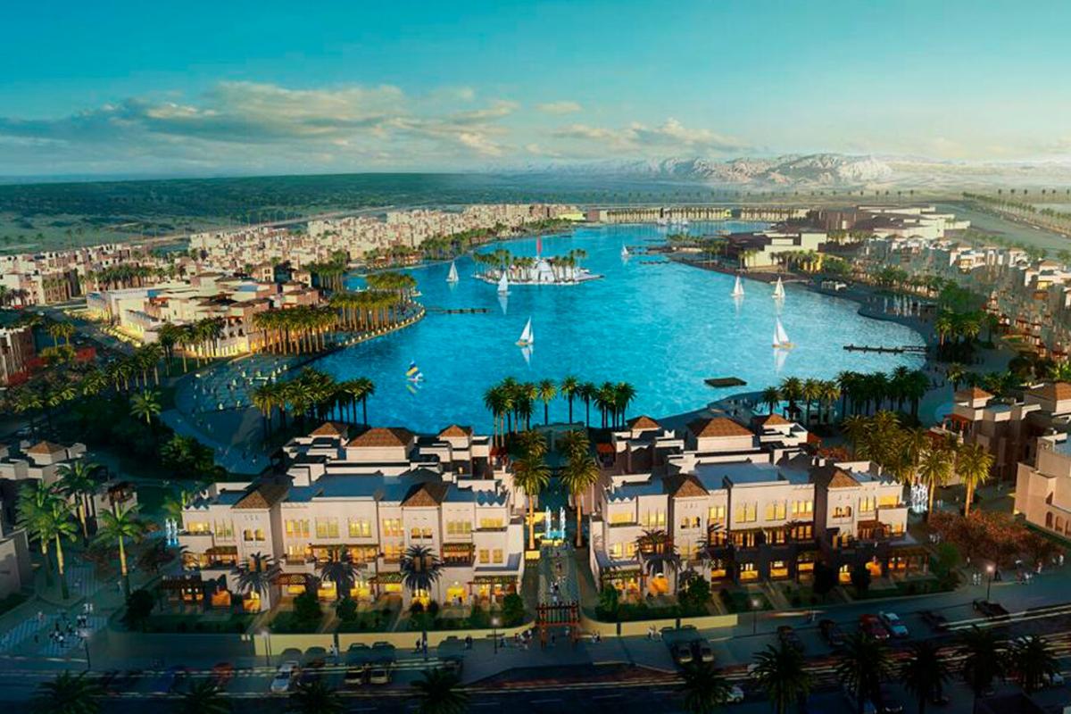 La piscina más grande del mundo, en el lujoso resort Citystars Sharm El Sheik (Egipto).