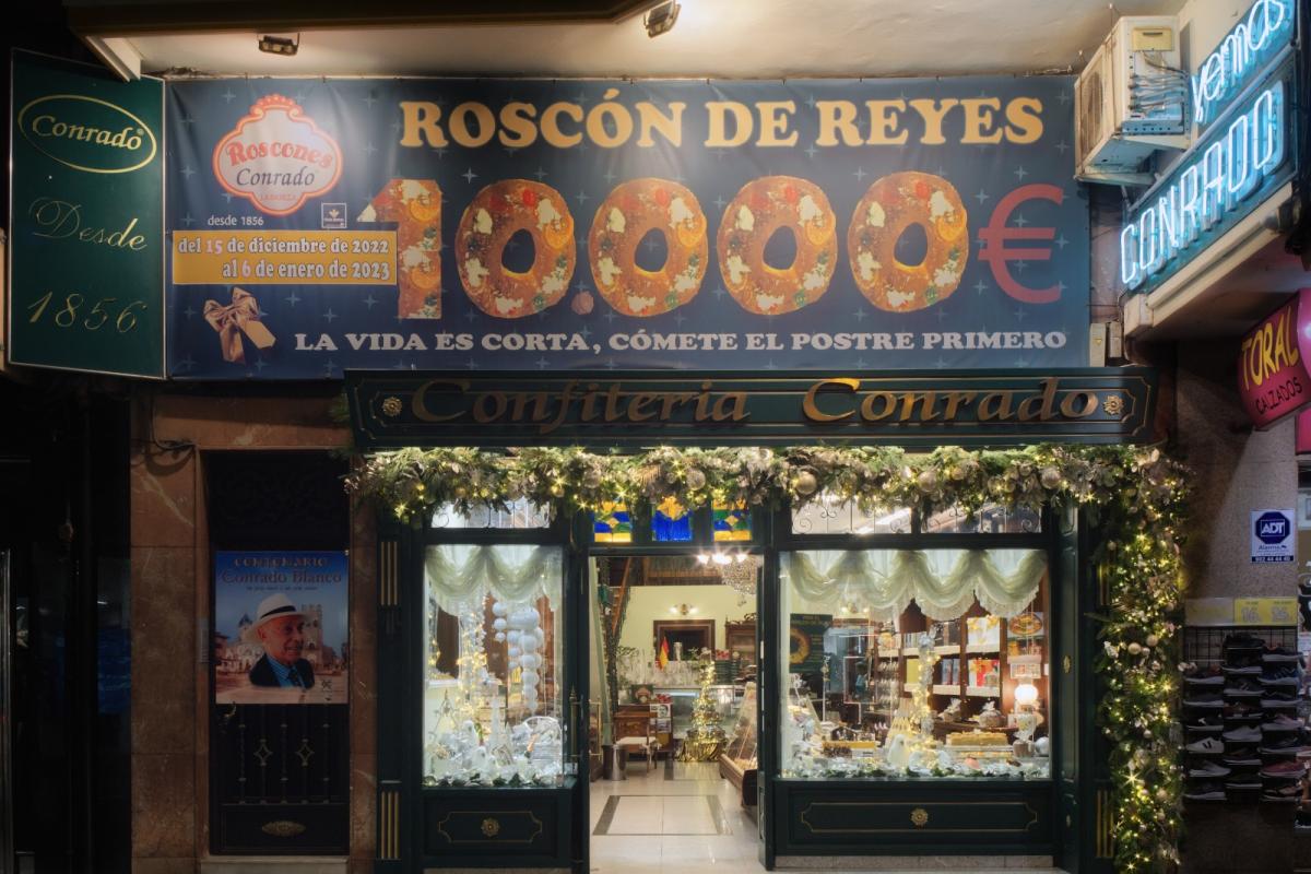 Confitería Conrado, en La Bañeza (León).