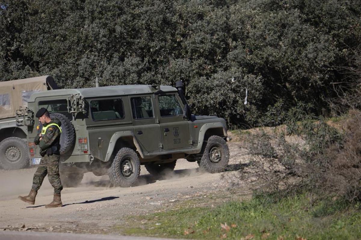 Labores de búsqueda de los militares desaparecidos en Córdoba