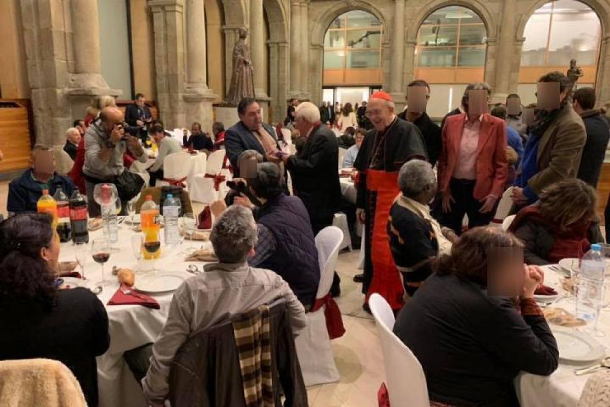 Una cena de Nochebuena en el Museo del Prado