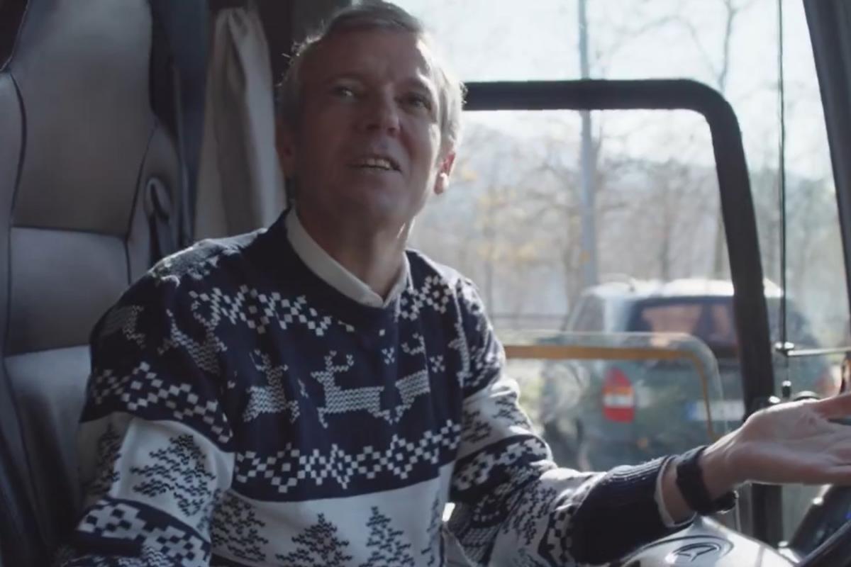 El vídeo de felicitación de Navidad de Alfonso Rueda