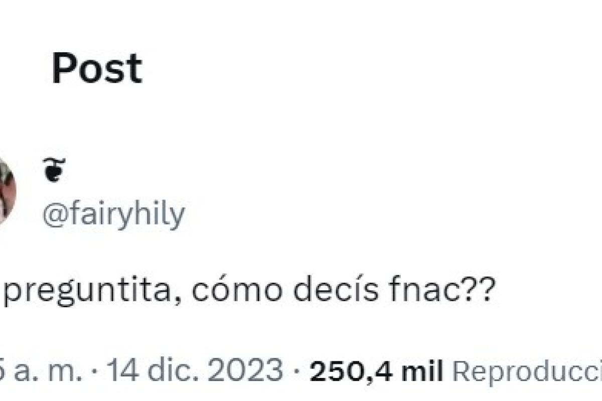 El mensaje de @fairyhily