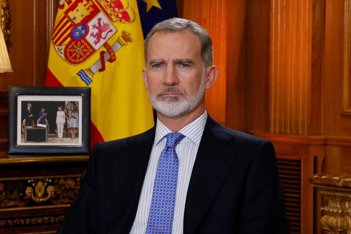 Felipe VI en el discurso de Navidad