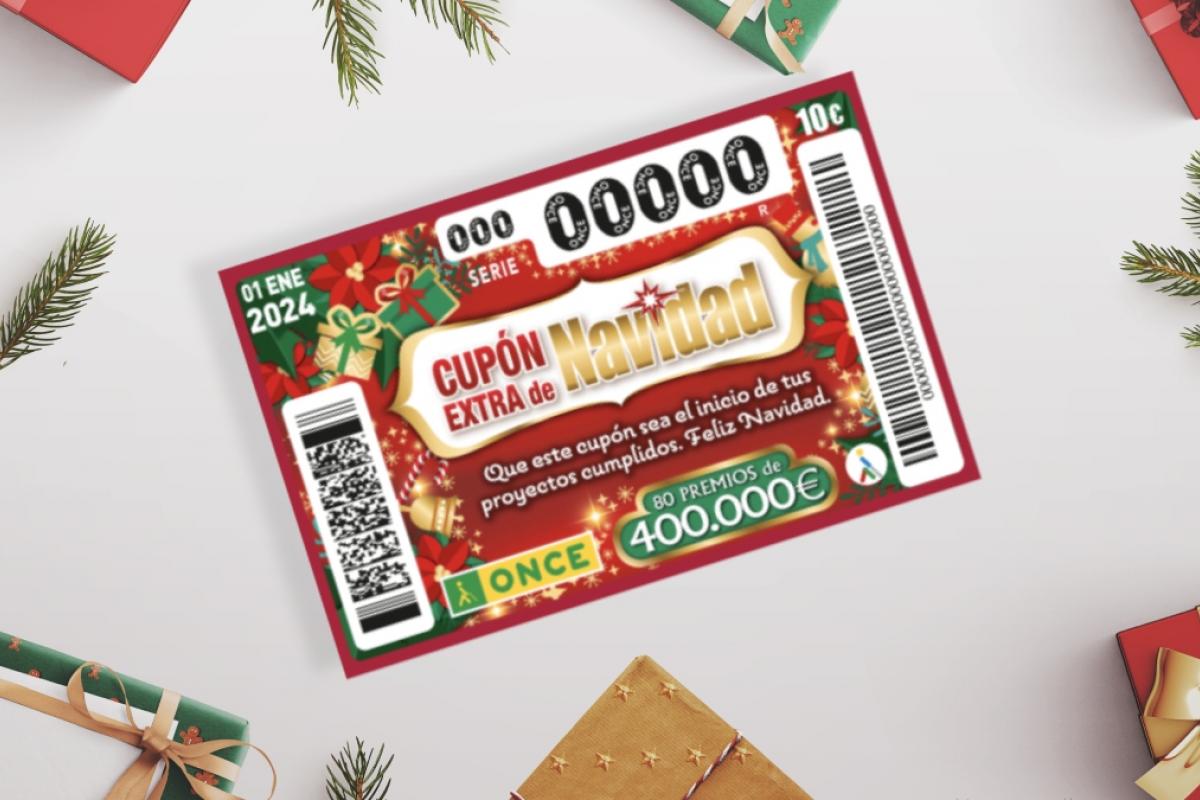 Sorteo del Cupón Extra de navidad de la ONCE 2024
