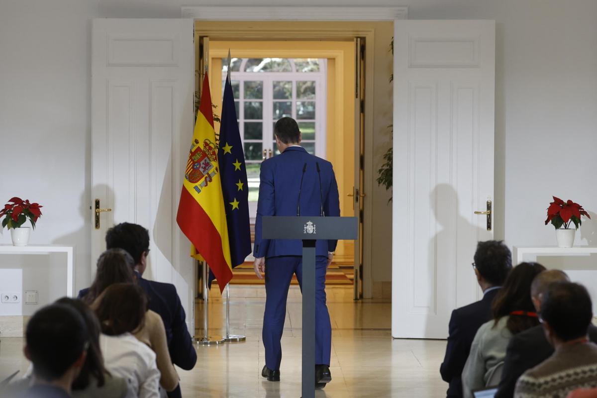 El presidente del Gobierno, Pedro Sánchez.