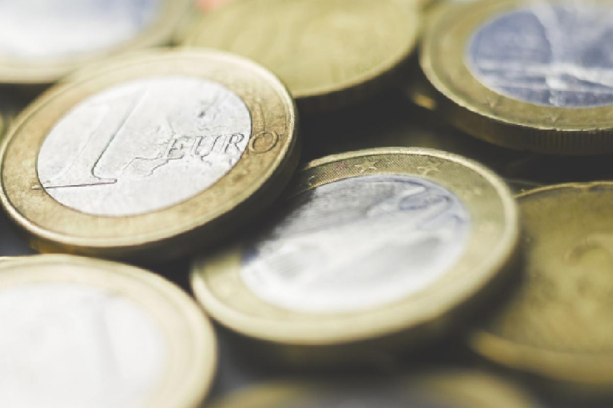 Monedas de euros.