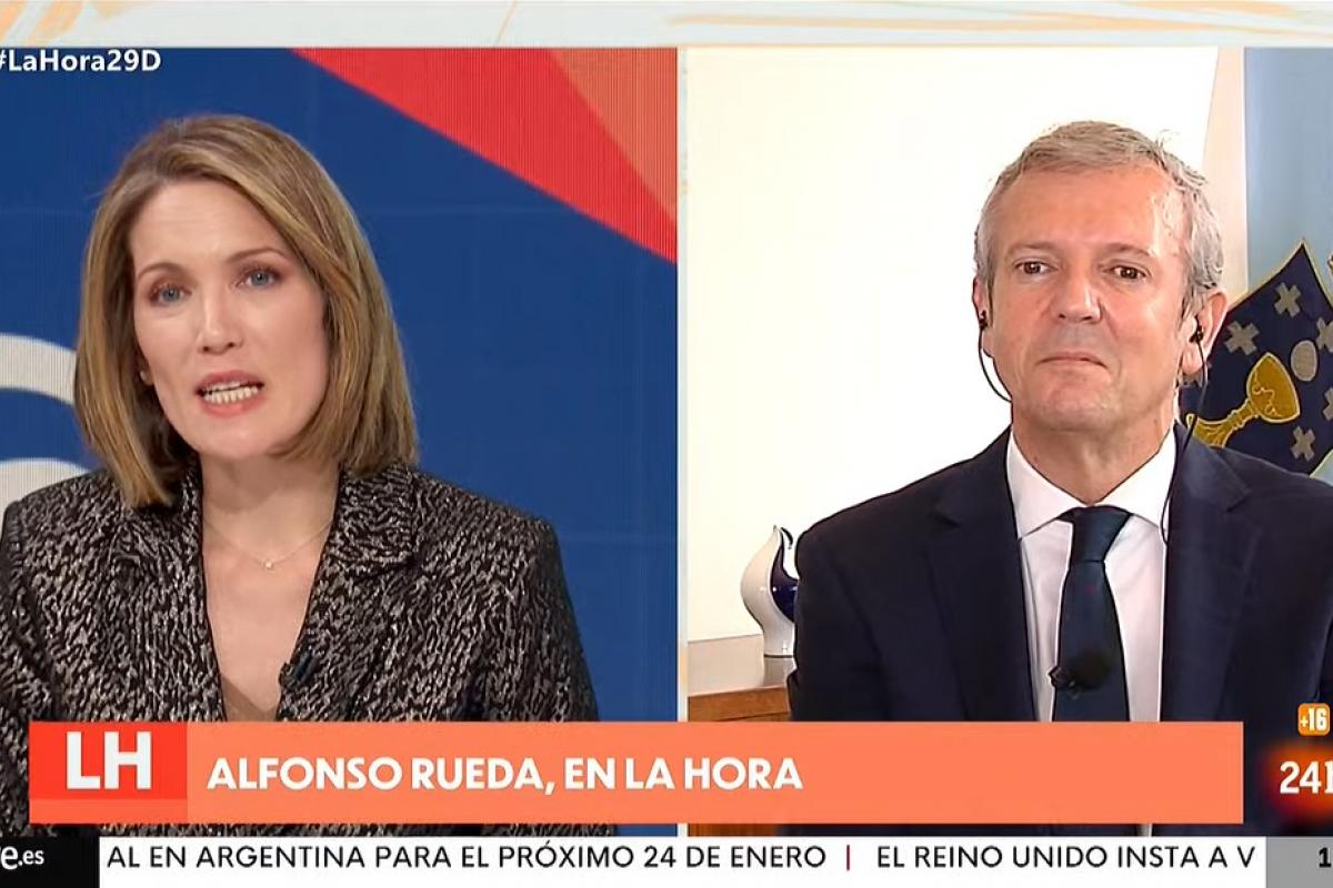 Silvia Intxaurrondo entrevista a Alfonso Rueda