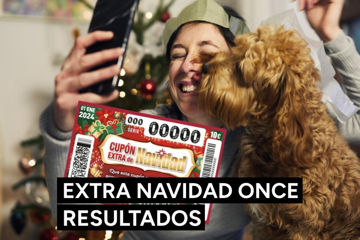 Sorteo del Cupón Extra de navidad de la ONCE 2024