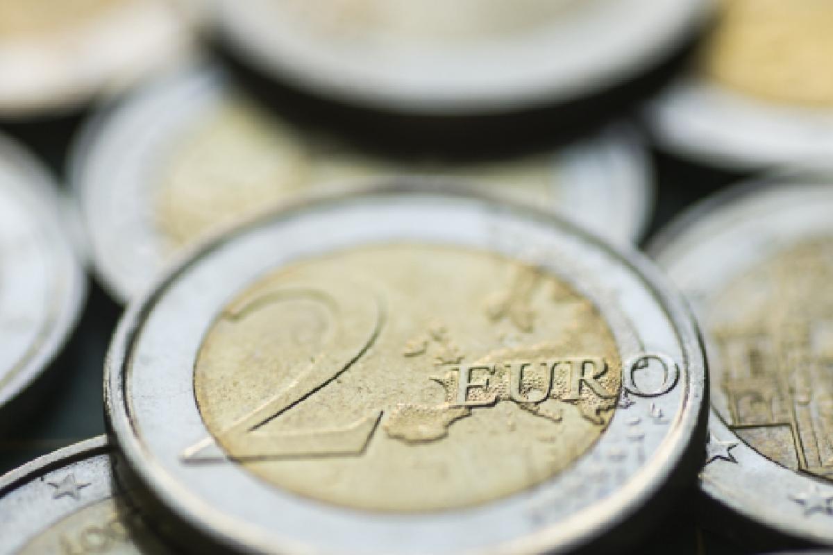 Monedas de dos euros.