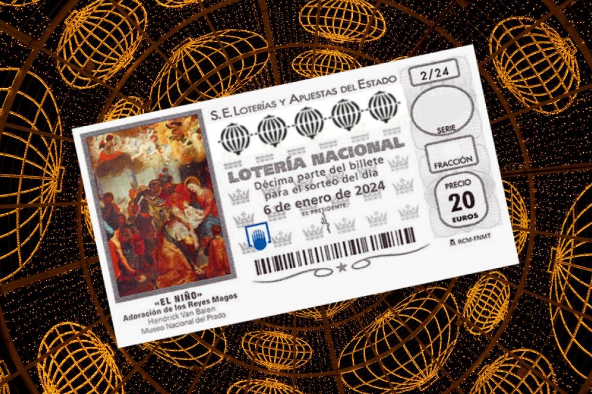 Décimo del Sorteo Extraordinario del Niño 2024