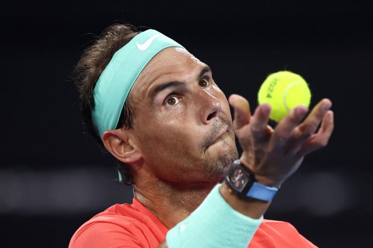 Nadal, en Brisbane