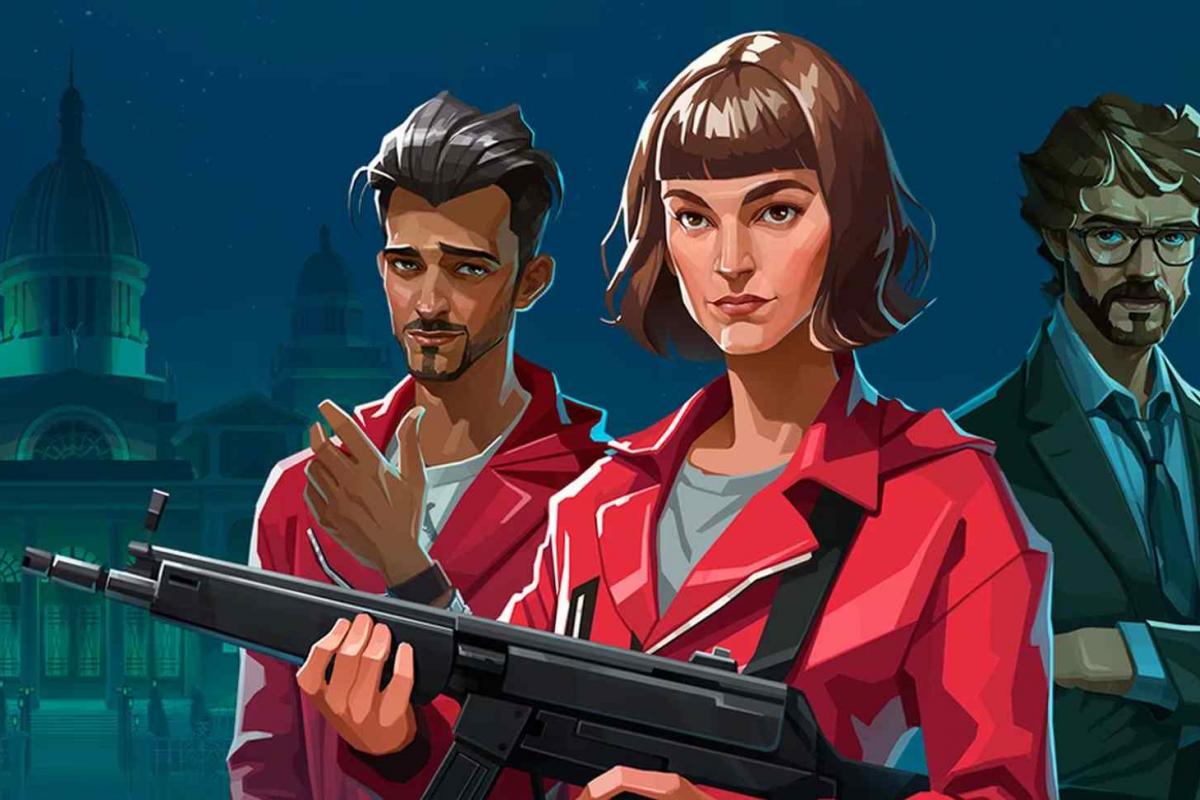 Título de presentación de La Casa de Papel La Opción