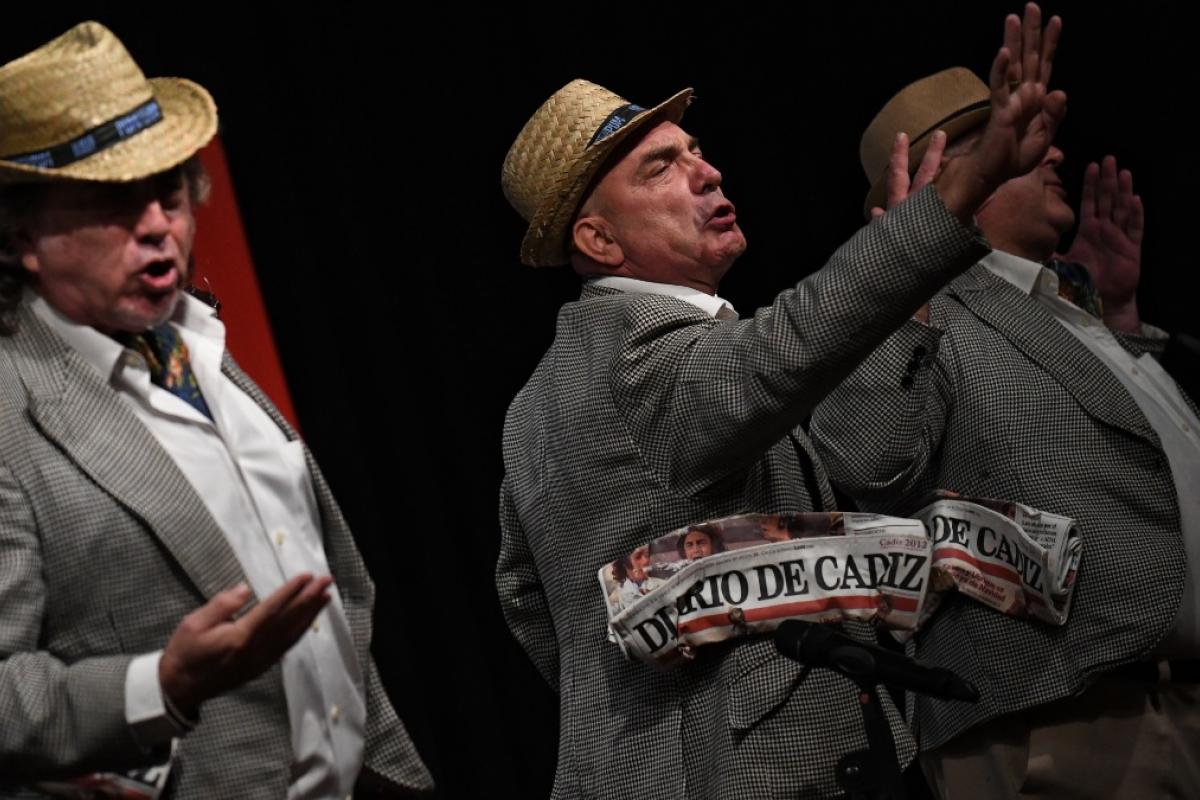 Chirigotas en el Carnaval de Cádiz