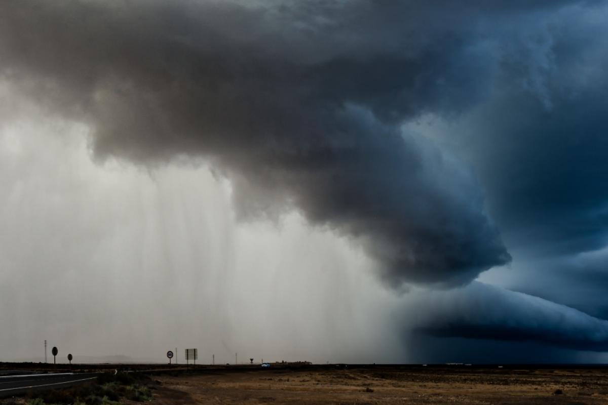 Borrasca Hipólito en Canarias
