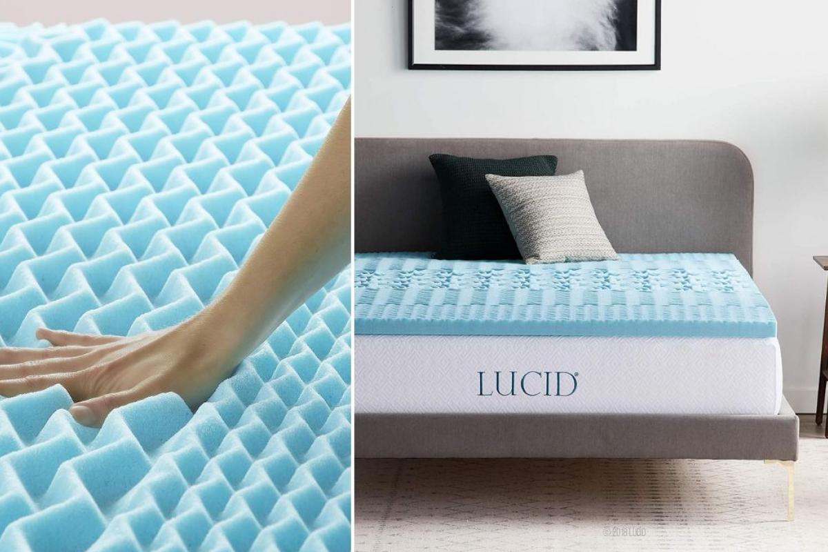 Topper de Lucid: la clave para dormir bien y proteger el colchón.
