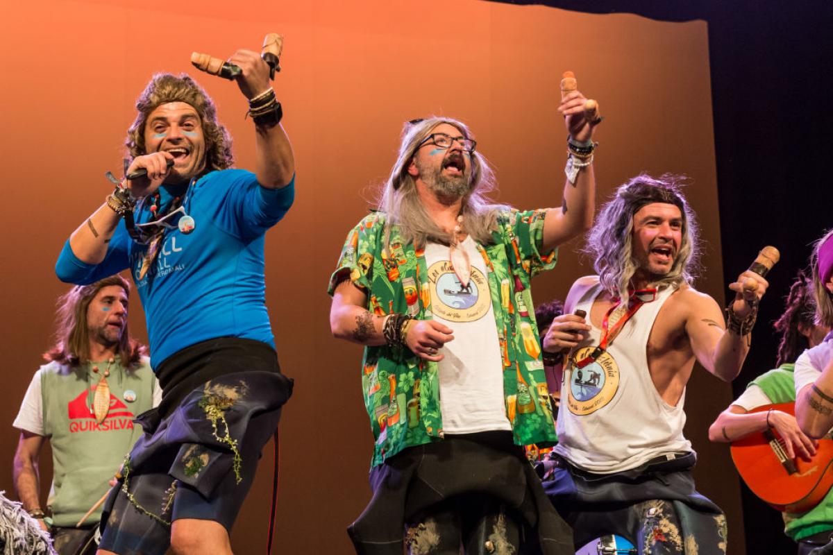 Chirigota del carnaval de Cádiz