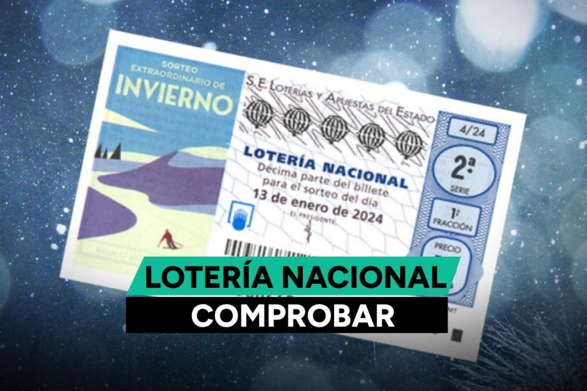 Resultado del Sorteo Extraordinario de Invierno 2024 de Lotería Nacional