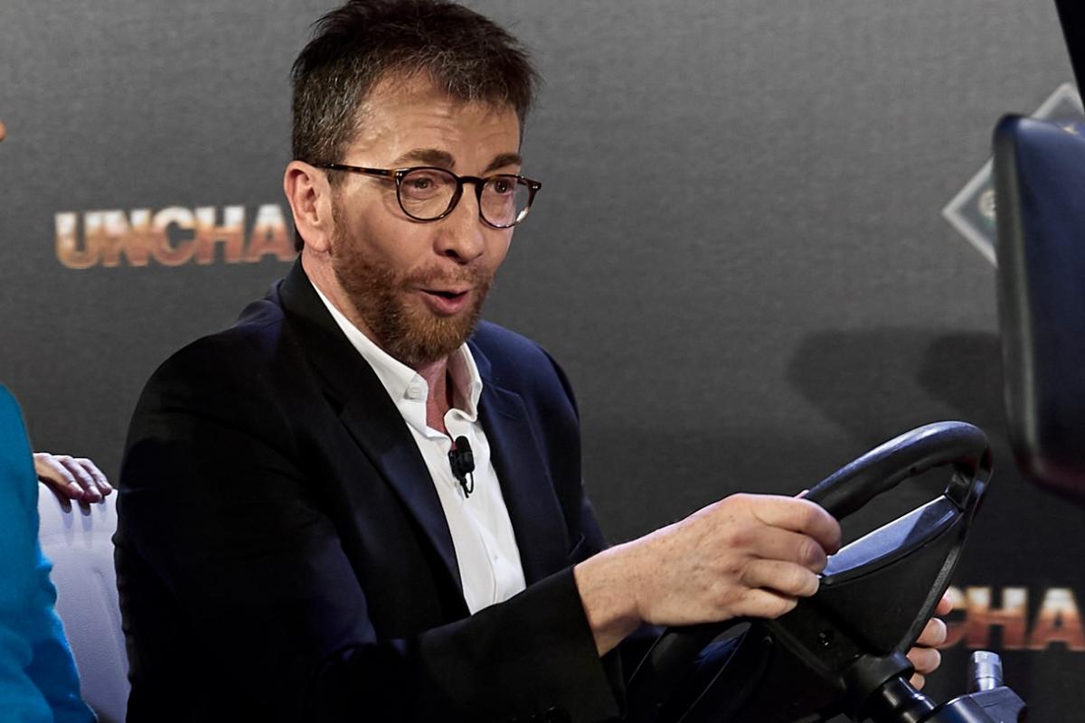 Pablo Motos conduciendo en un programa de 'El Hormiguero'.