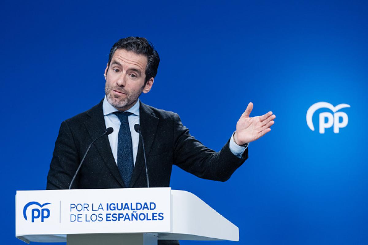 El portavoz nacional del PP, Borja Sémper, en una imagen de archivo.