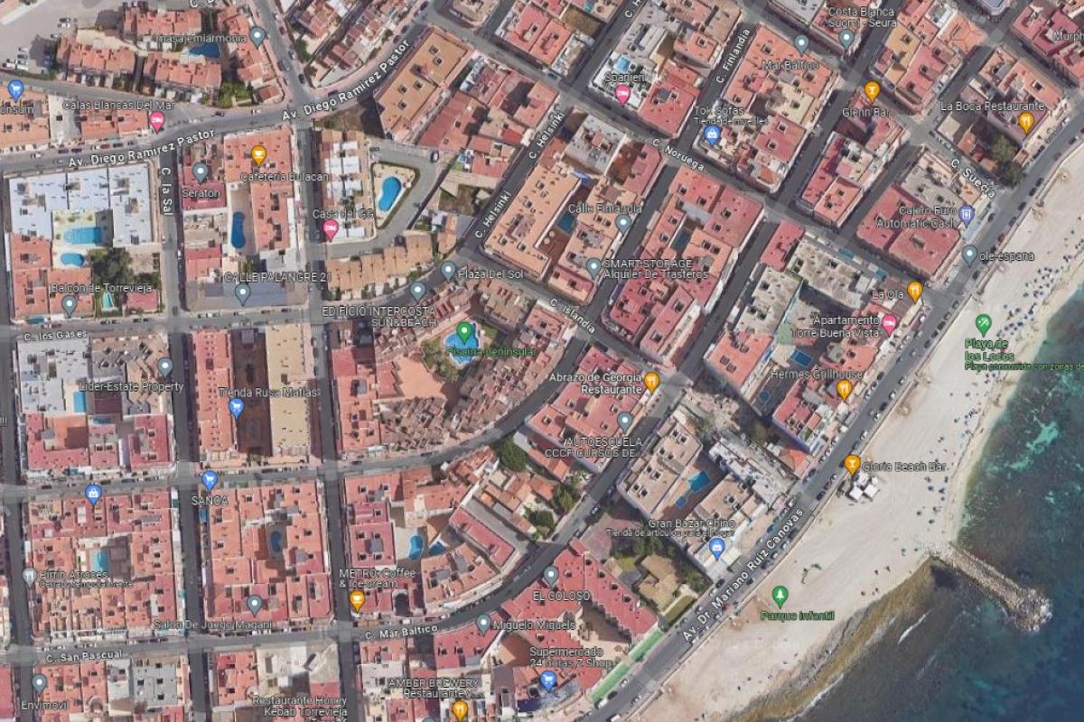 Imagen de Torevieja en Google Maps