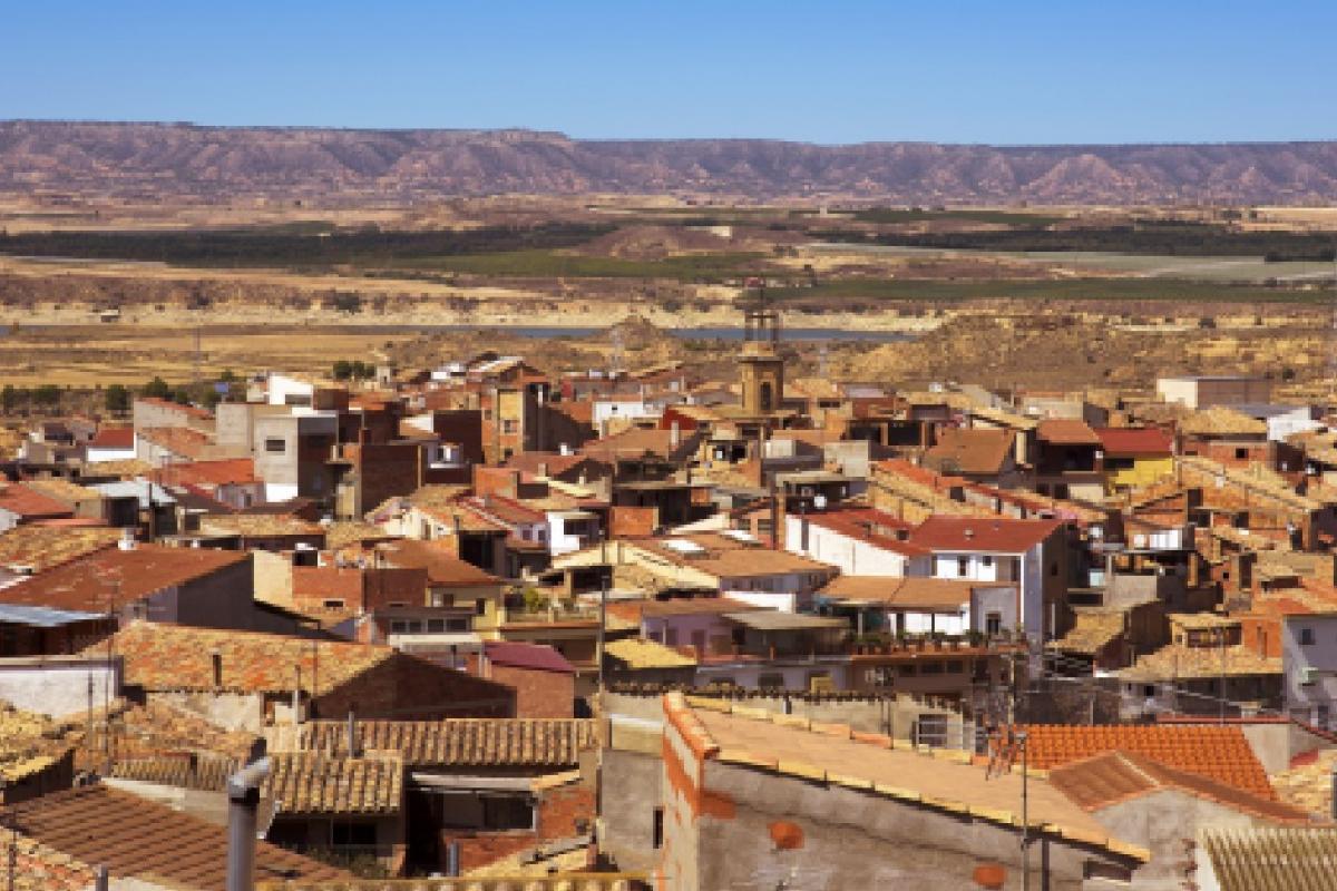 Casco urbano de Caspe (Zaragoza)