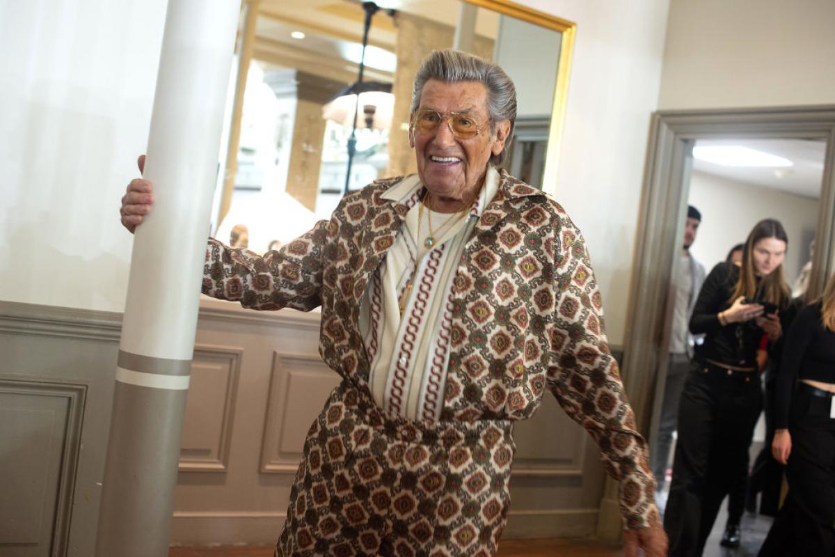 El gallego Andrés García Carro en la Semana de la Moda de París de 2024.